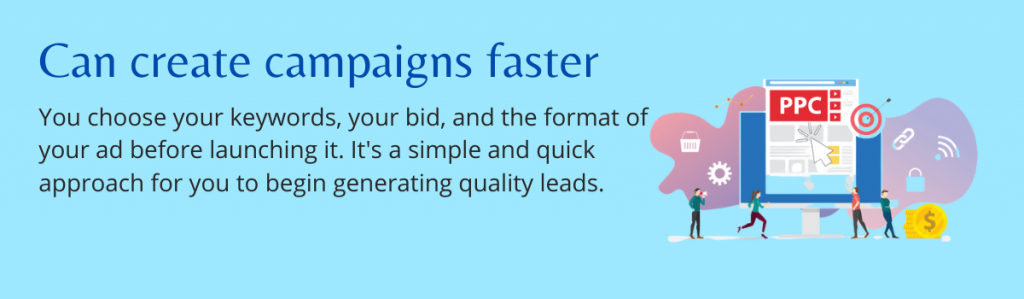 2021 年互联网营销的重要性 9 Can create campaigns faster