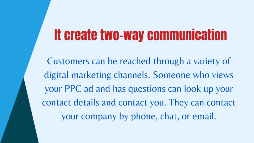 2021 年网络营销的重要性 3 It create two-way communication