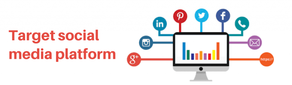 Target social media platform