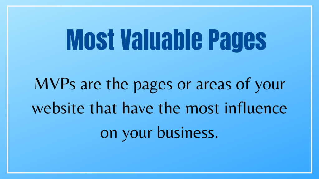 كيفية البحث عن أفضل لاعب في اللعبة وتحسينه - الصفحات الأكثر قيمة 2 Most Valuable Pages
