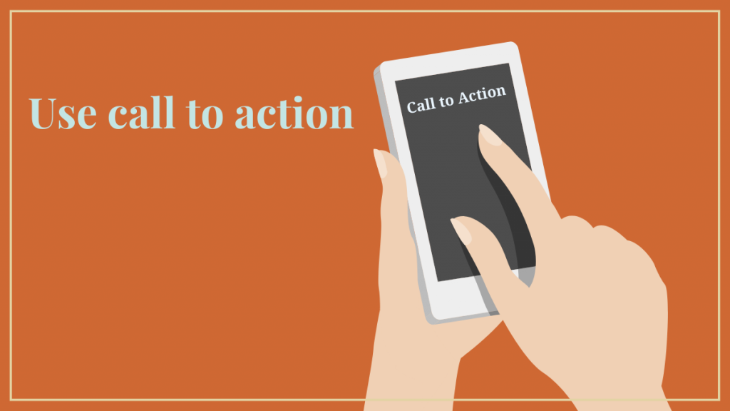 كيفية تحسين التنقل في موقع الويب الخاص بك؟ 12 use call to action