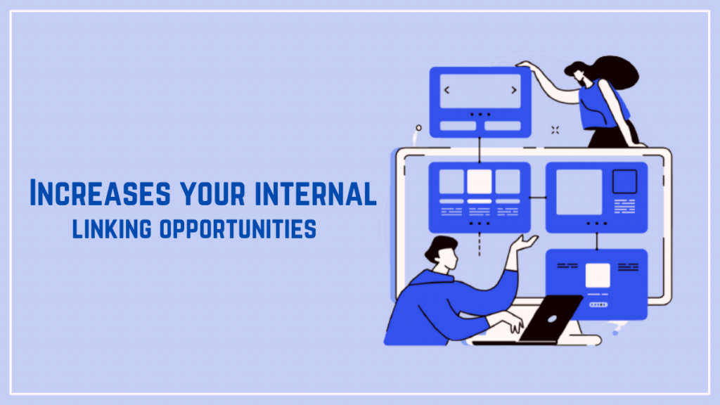 Komentowanie bloga dla SEO: jego znaczenie i korzyści 6 Increases your internal linking opportunities