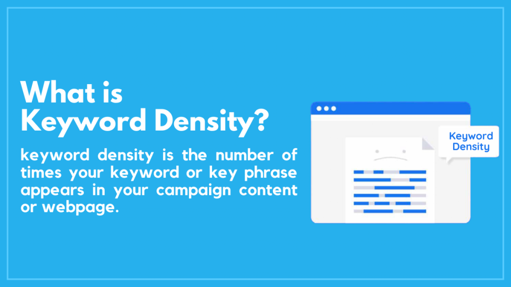 What is keyword density