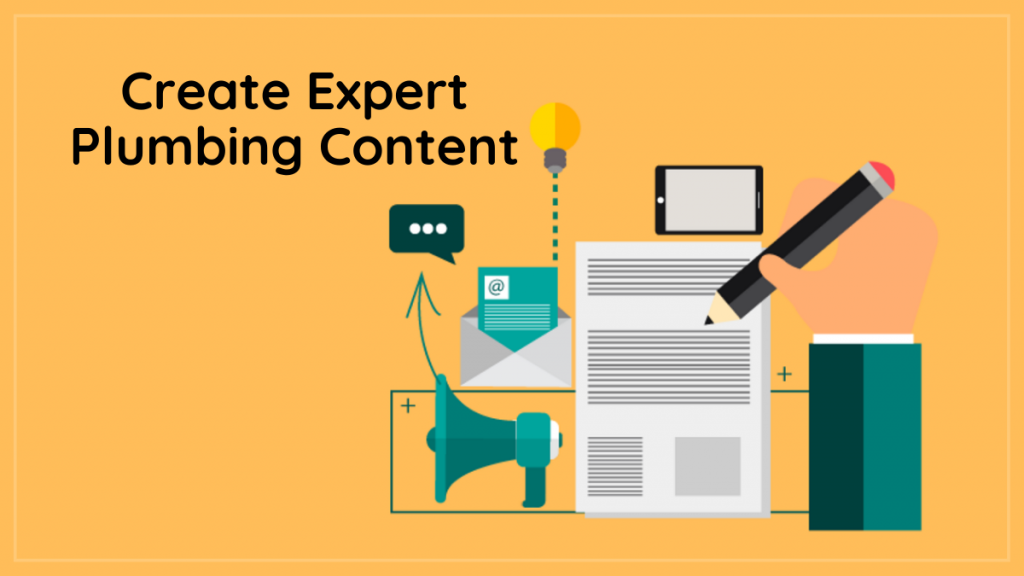 8 استراتيجيات تسويق السباكة والأفكار لزيادة العملاء المتوقعين 7 Create expert plumbing content