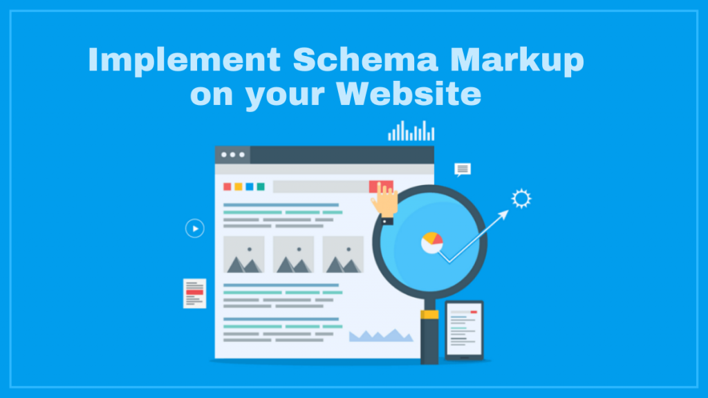Implement schema markup on your website