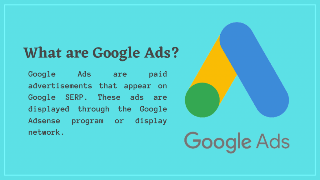 Maneiras eficazes de escrever uma cópia do Google Ads que converte 1 What are Google Ads?