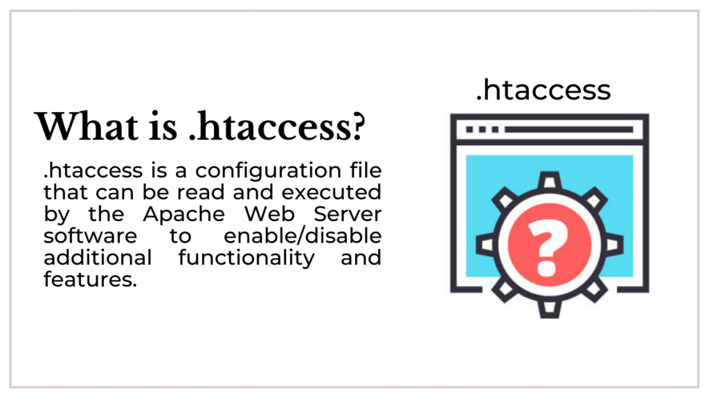 أفضل دليل .htaccess لتحسين محركات البحث - مع أمثلة 2 What is .htaccess