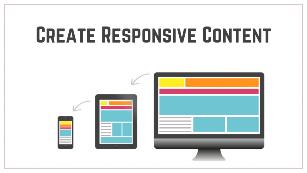 Il content marketing è il futuro della SEO? 4 Create responsive content