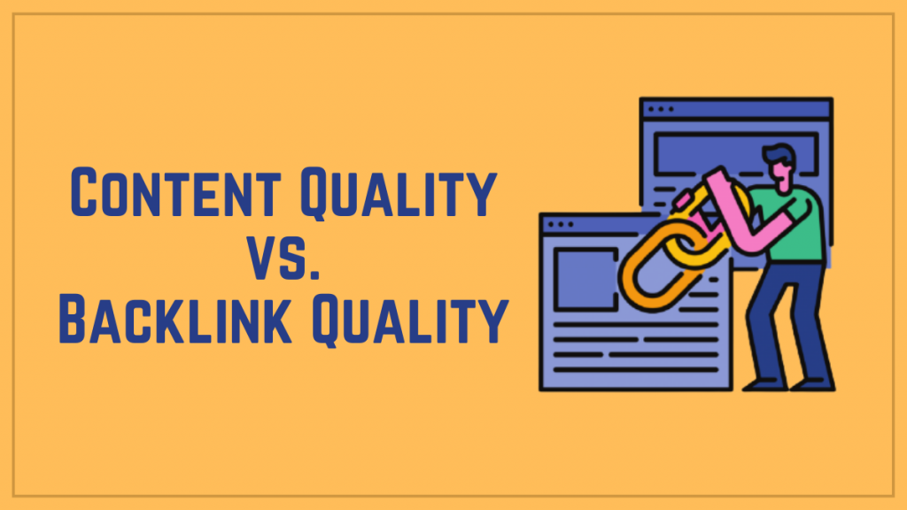 جودة المحتوى مقابل جودة الروابط الخلفية: أيهما أكثر أهمية؟ 1 Content Quality vs. Backlink Quality