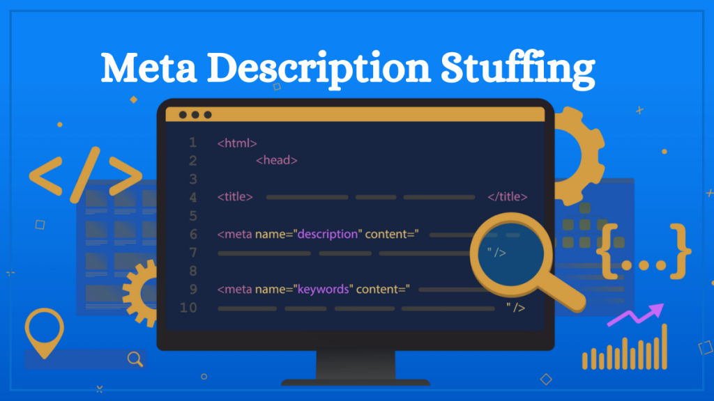 Techniques de référencement chapeau noir en 2022 | Choses à éviter 8 Meta Description Stuffing