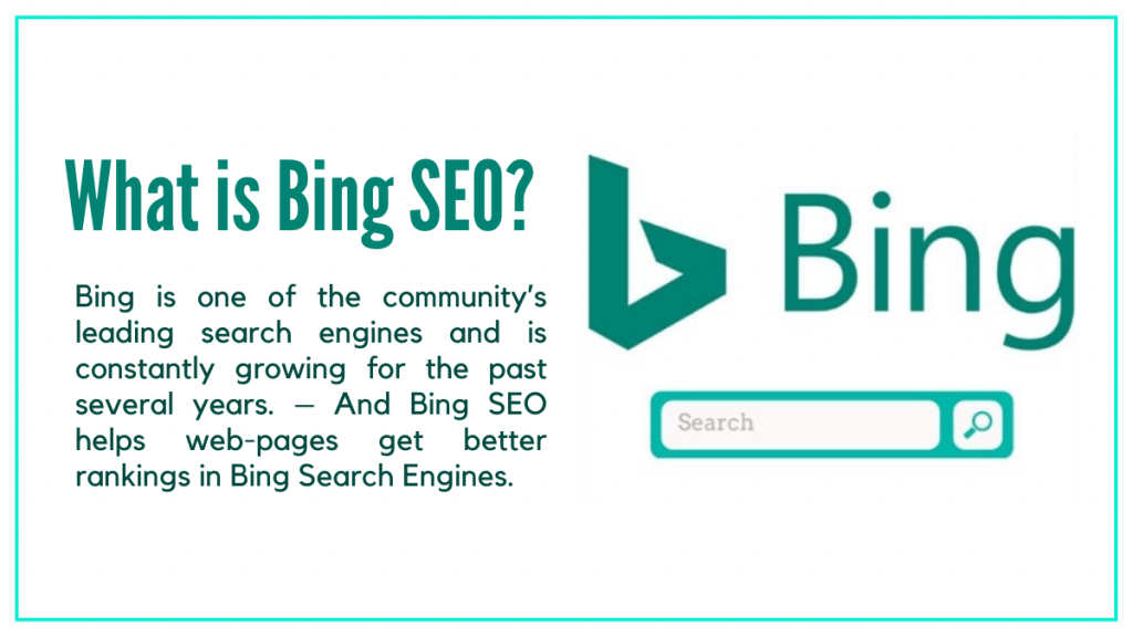 What is Bing SEO