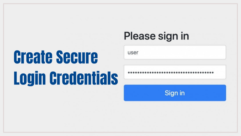 كيفية تأمين موقع ووردبريس؟ - 10 طرق فعالة 3 Create Secure Login Credentials