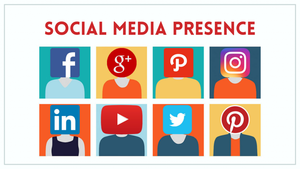 social media presence