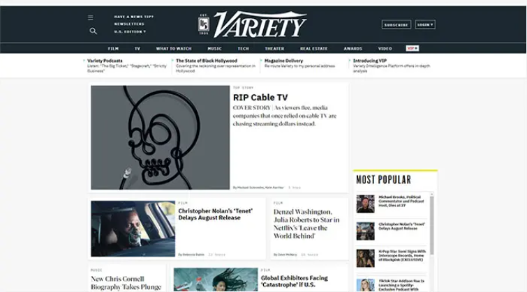 20+ Perusahaan teratas menggunakan WordPress 15 Variety