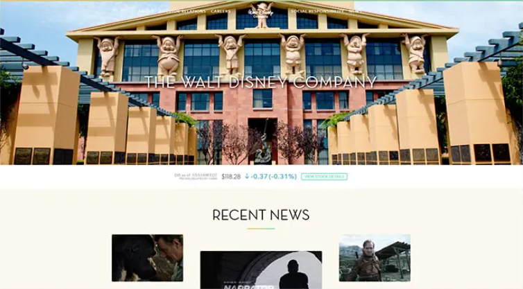 20+ Perusahaan teratas menggunakan WordPress 11 The Walt Disney Company