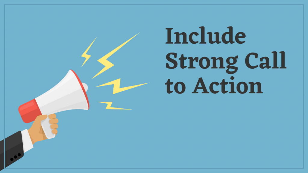 Strategi Pemasaran Digital untuk Generasi Pemimpin 4 Include Strong Call to Action