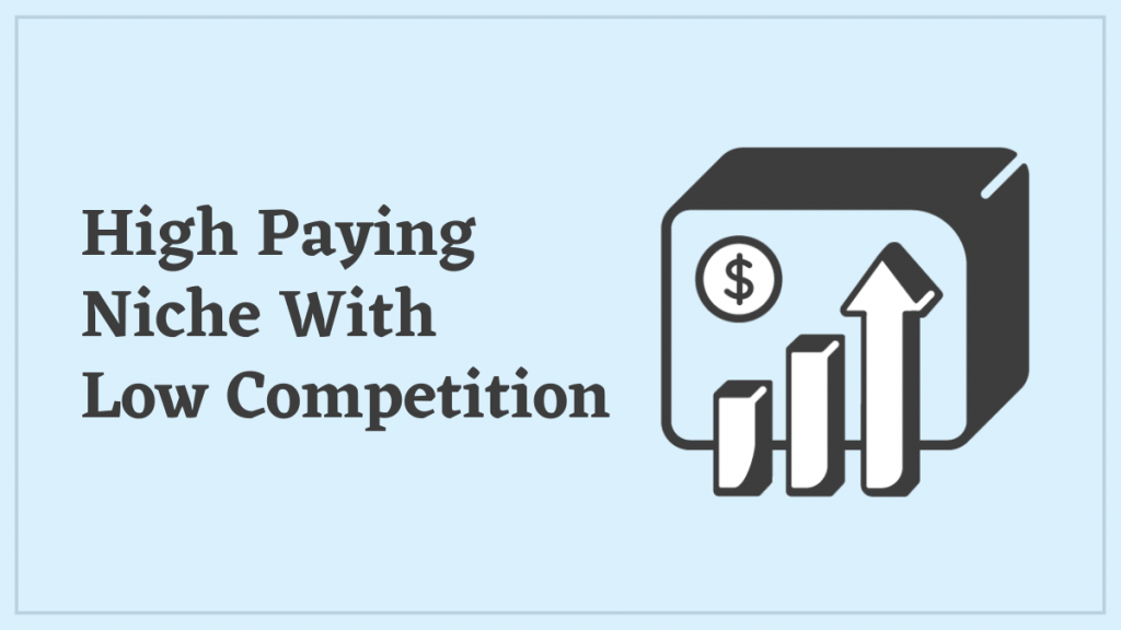 High Paying Niche With Low Competition