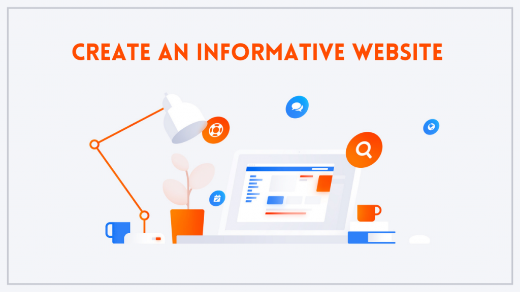 教育机构的数字营销策略 2 Create an informative website