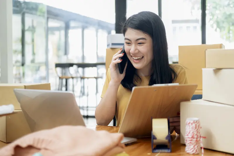 بدء عمل تجاري عبر الإنترنت