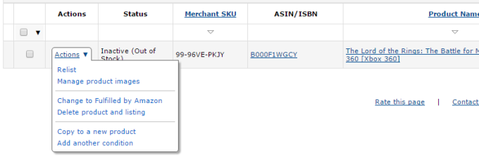Come cambiare i tuoi articoli in articoli Logistica di Amazon