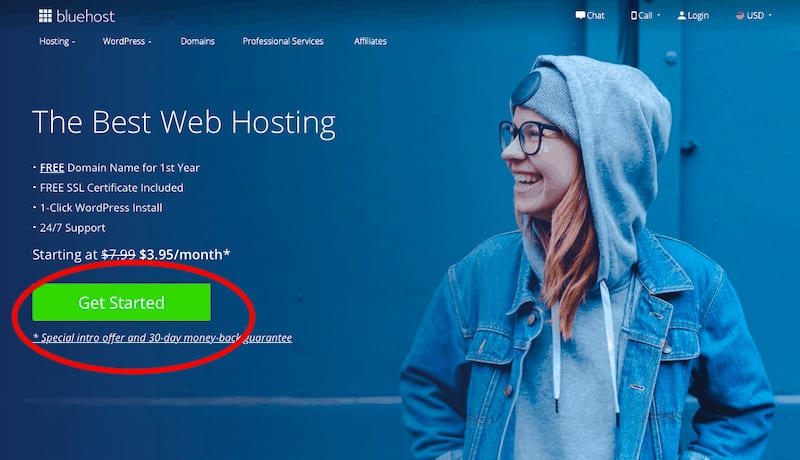 Bluehost startet einen Blog