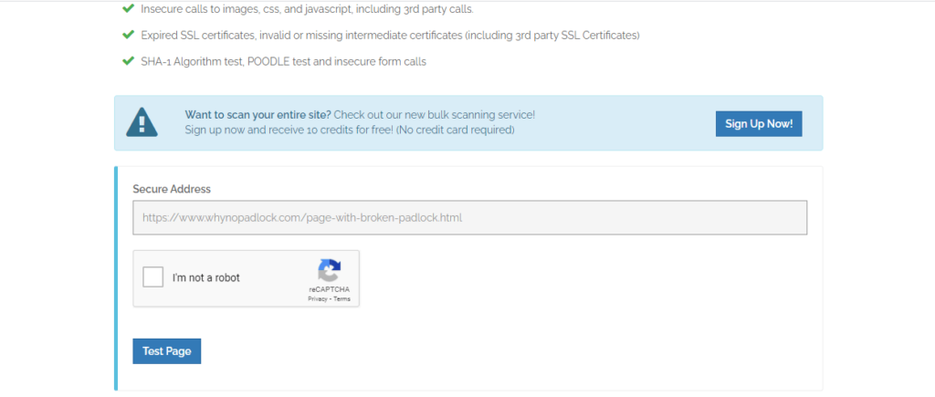 Por que não há cadeado
