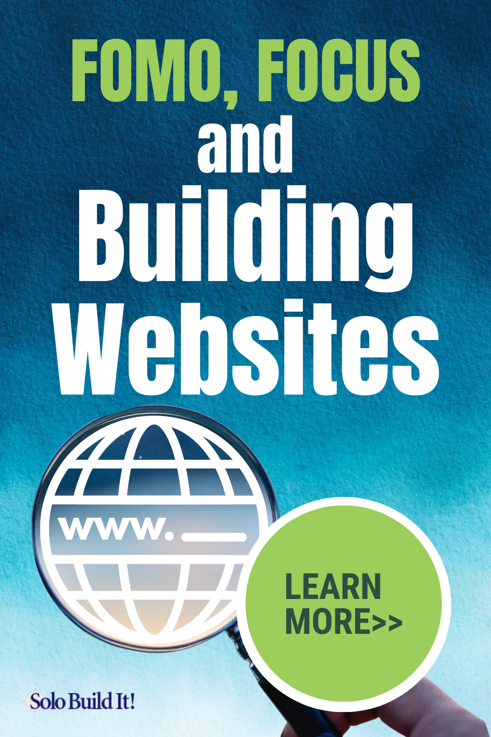 Focus, FOMO e l'emozione di creare siti web