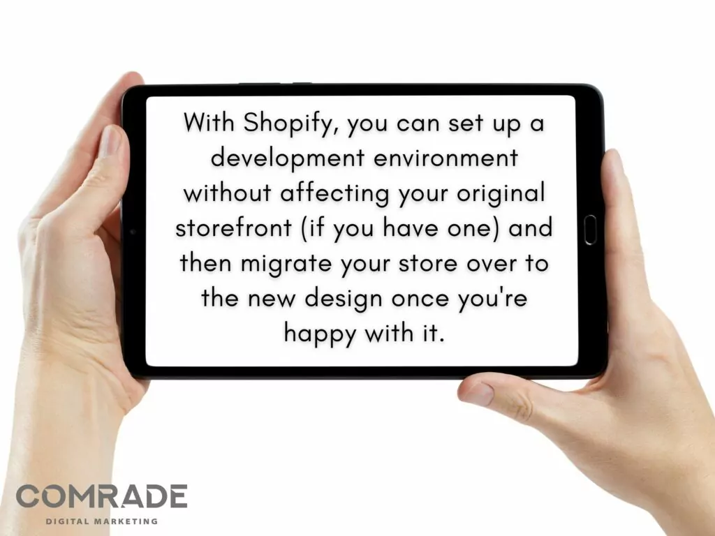 Ambiente di sviluppo con Shopify