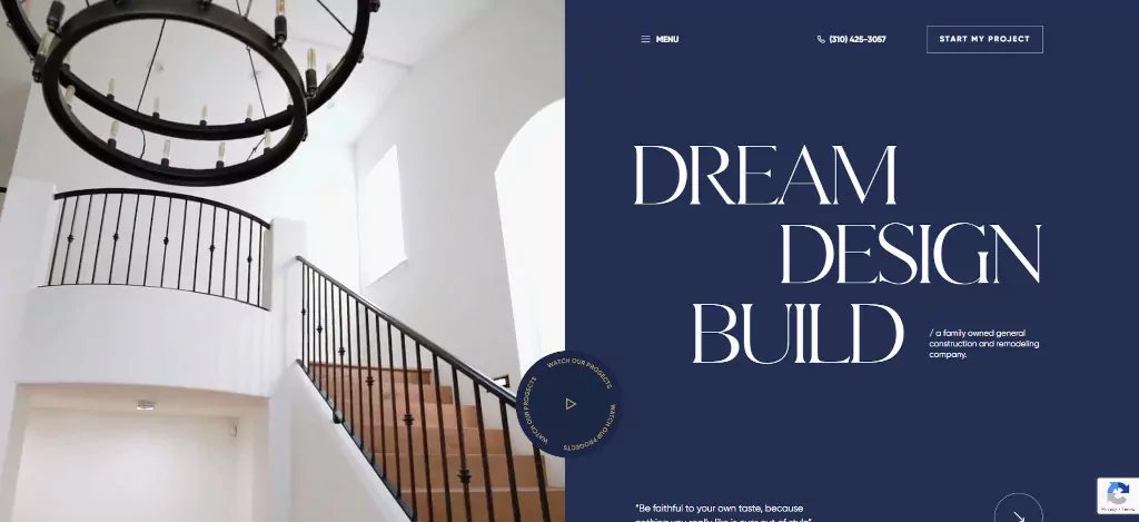 İnşaat Şirketi Web Sitesi Tasarımı