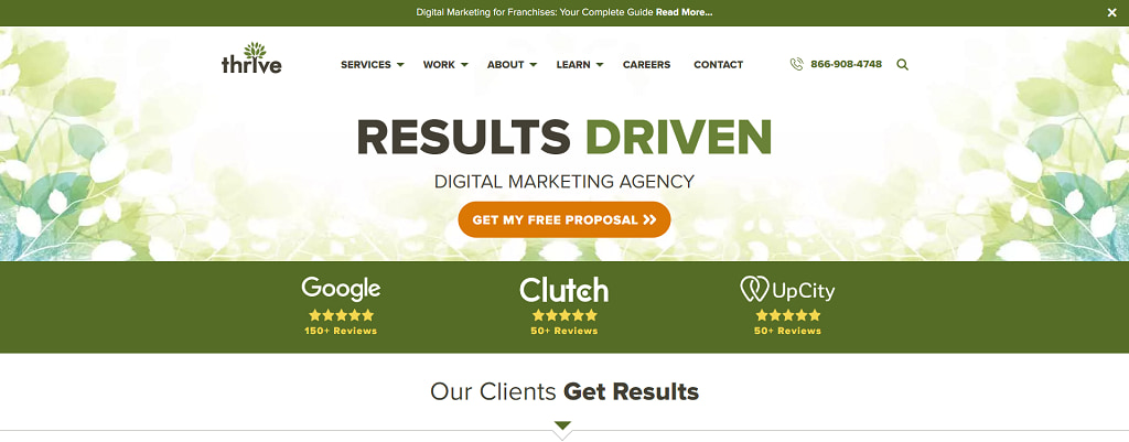 Webseite der Erfolgsagentur