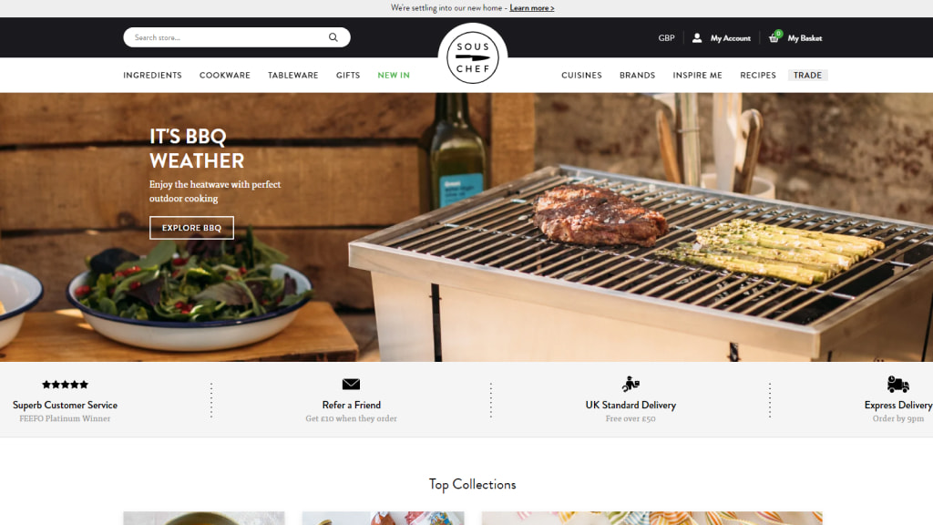 Obraz szefa kuchni sous