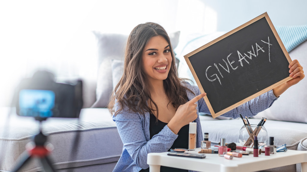 경품 동영상 이미지