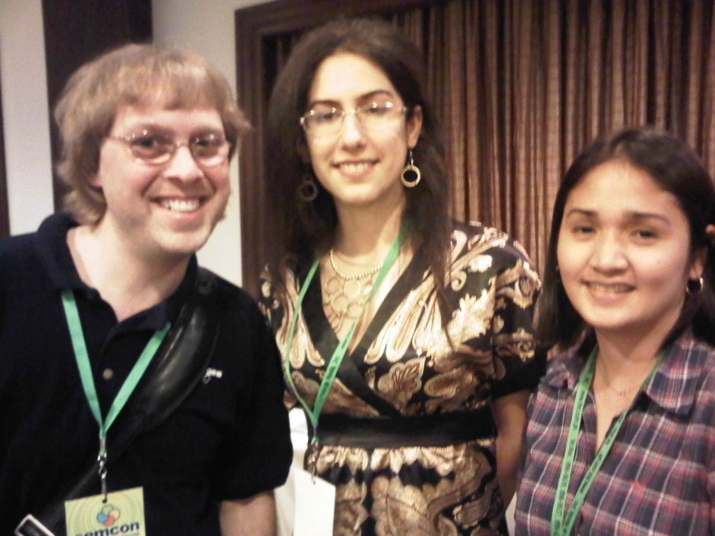 Jim Boykin e Mitchelle Viray di Search Opt Media Jim Boykin & Mitchelle Viray Of Search Opt Media