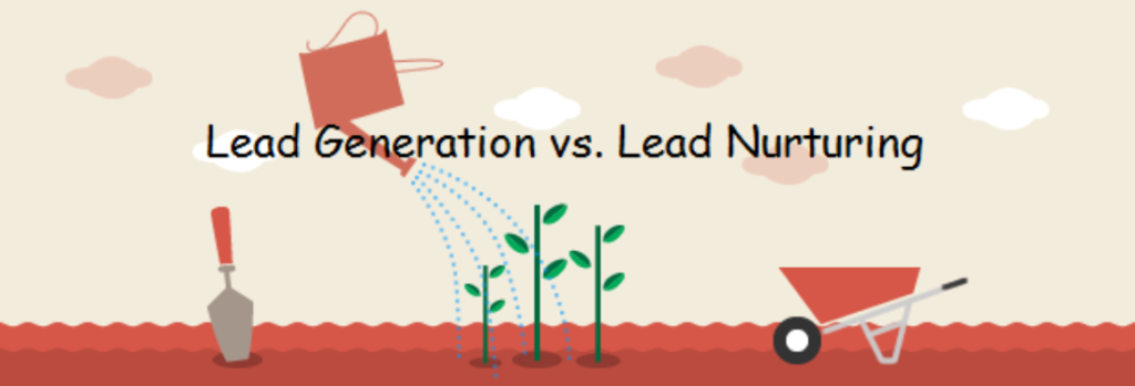generowanie leadów vs lead nurturing