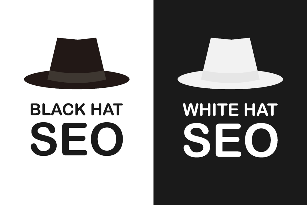 Praktik SEO topi hitam dan topi putih