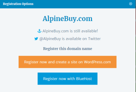 Disponibilidade de domínio