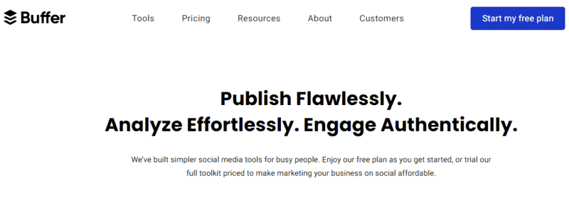 Instrumente de marketing de conținut 2022 - Top 20 de instrumente de promovare pe care fiecare expert în marketing digital trebuie să le folosească Blogul @ads2020.marketing pentru începători Buffer_Tool_Content_Promotion_over
