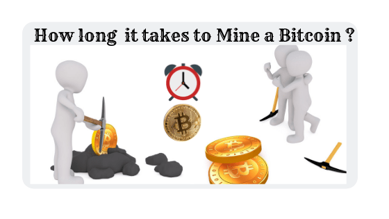 ビットコインのマイニングにかかる​​時間