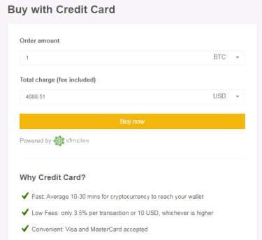 Beli Crypto di Binanace menggunakan Kartu Kredit