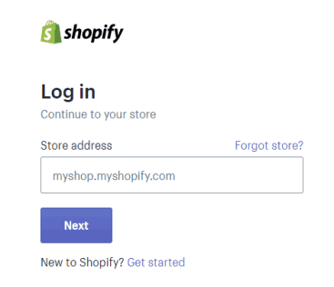 Shopify Название магазина