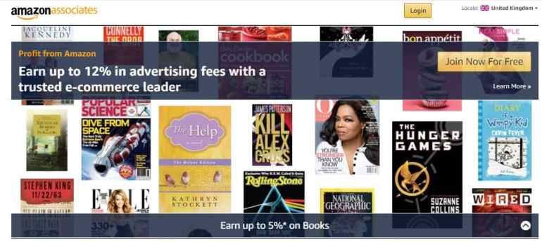Programme d'affiliation des associés Amazon
