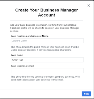 Facebook business manager