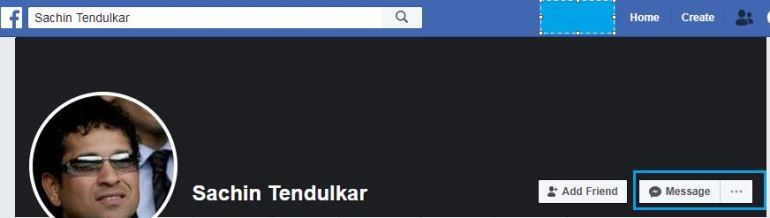向陌生人發送 Facebook 私人消息