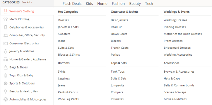 Идеи категорий AliIExpress