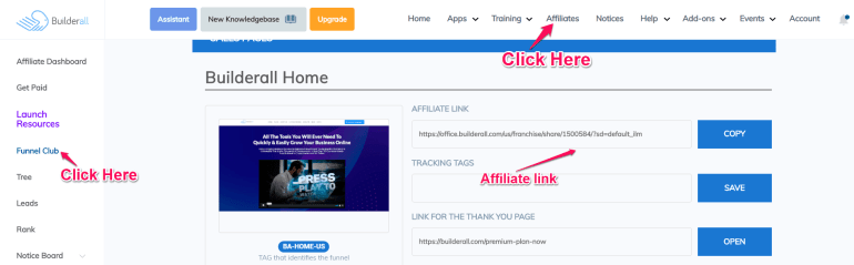 So nehmen Sie am Builderall-Affilaite-Programm teil