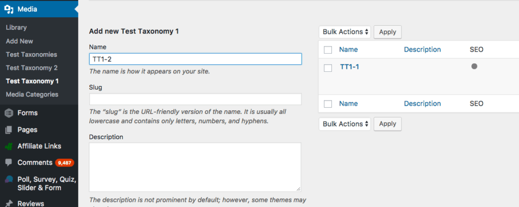 使用自定義帖子類型 UI 插件創建自定義分類