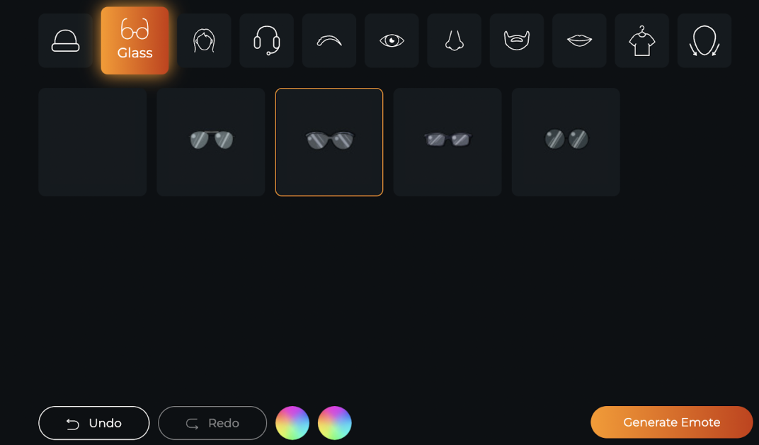 Klicken Sie zum Herunterladen auf Emote generieren
