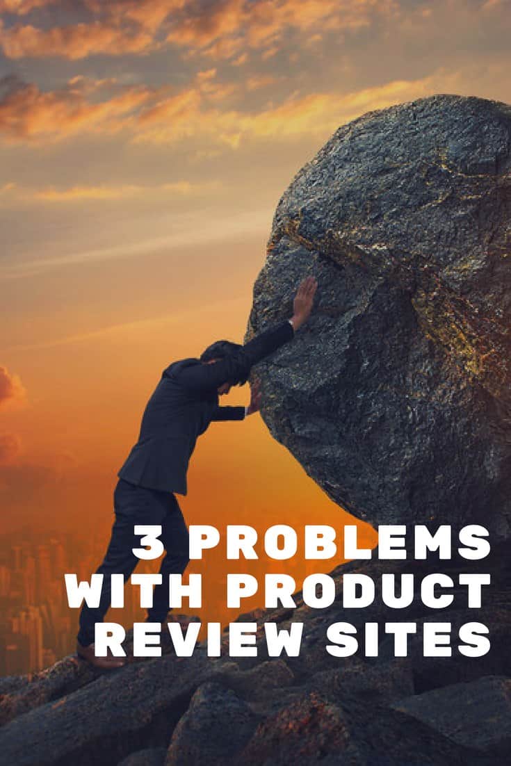 實體產品評論網站的3個問題