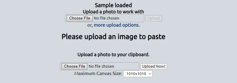 LunaPic Blend dua gambar