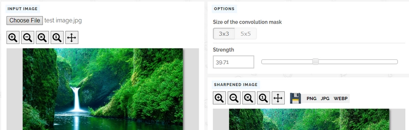 Fitur pertajam PINETOOLS